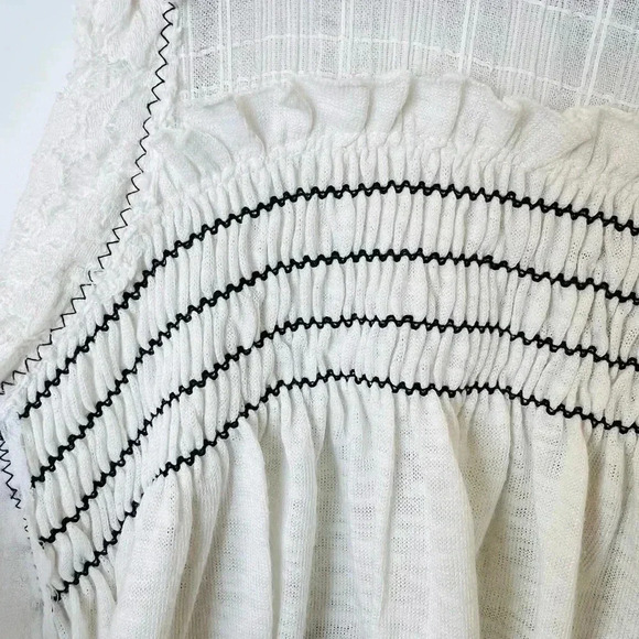 Free People Sea Breeze Flowy Tunic Top - Picture 7 of 8